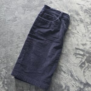 Brooks Brothers 346 Navy Cordoury Skirt Size 6